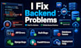 fix django, fastapi, drf bugs and backend API errors