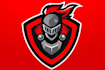 make modern style for knight mascot logo design service