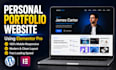 design elementor portfolio website or resume website
