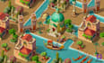 draw 2d game environment background concept art levels fantasy map design