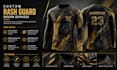 design custom bjj and MMA rash guards