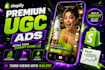 create high converting ai ugc video ads for ecommerce products