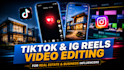 edit viral short form videos for reels tiktok and youtube shorts