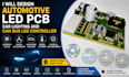 design automotive led pcb car lighting and can bus led controller