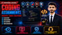do coding projects in python, cpp, java, csharp