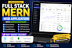 build a full stack mern web application with admin dashboard