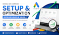 create and optimize google ads campaigns to boost leads and sales