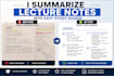 summarize lecture notes and study materials