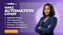 fix make com automation, setup make com scenario, zapier n8n API integration