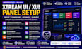 configure xtream ui server, xui panel, drm, script, restream, epg, panel setup