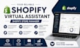 be  your shopify virtual assitant, shopify store manager