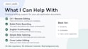 edit and improve your english CV or resume