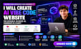 create ai vibe code website on lovable, claude ai, verdent ai, floot