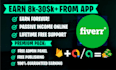 bulid earning app for passive income