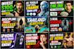 design CTR boosting youtube thumbnails