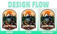 fix ai image flaws, correct text, upscale and print ready ai designs