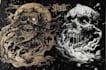 create punk goth comic character illustrations