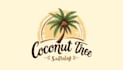 do unique coconut tree logo design for your brand