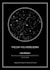 design minimalist star map wall art