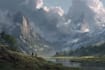 design an unique environment concept art for you