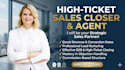 high ticket b2b sales closer salesperson appointment setter sales representative