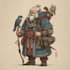 design custom dnd oc and rpg character art