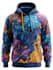 make hoodie design, mockup and tech pack