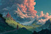 design an fantasy illustration
