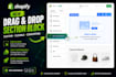 fix shopify liquid theme bugs and custom section design