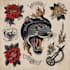 create a tattoo design for leg sleeve