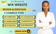 design wix website, website development, redesign business wix website