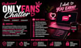 be your chatter for onlyfans and fanvue