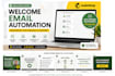 create a mailchimp welcome email sequence that converts