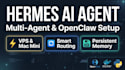deploy fix hermes agent multi profile ai agent uprock swarm power mac mini wsl