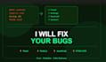 fix your website bugs and HTML CSS javascript errors