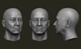sculpt realistic custom 3d head bust portrait stl model for 3d printing