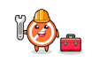 create engineering mascot logo design with unlimited review