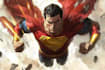 illustrate a superhero comic and marvel character
