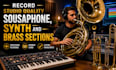 record studio quality sousaphone, synth and brass sections