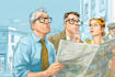 comic book illustration with comic book illustrator