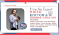 do video editing for online course webinar, zoom, elearning, udemy, loom, ppt