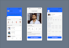 design modern mobile app ui ux and figma app design