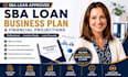 write sba loan business plan and financial projections