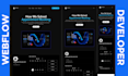 design your webflow website as webflow expert and developer