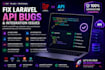 fix laravel api bugs and integration issues