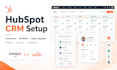setup hubspot crm automation workflow zapier integration