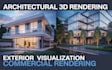 design architectural 3d models, commercial rendering and visualization