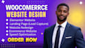 build wordpress website or ecommerce website using woommerce and elementor