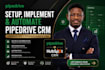 setup, implement, and automate pipedrive, pipedrive crm, pipedrive hubspot crm