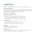 write a professional french CV and cover letter